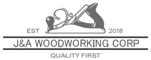 J & A WOOD WORKING logo